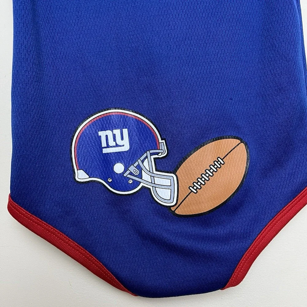 New York Giants NFL Football Baby Jersey One Piece 24 Months Vintage